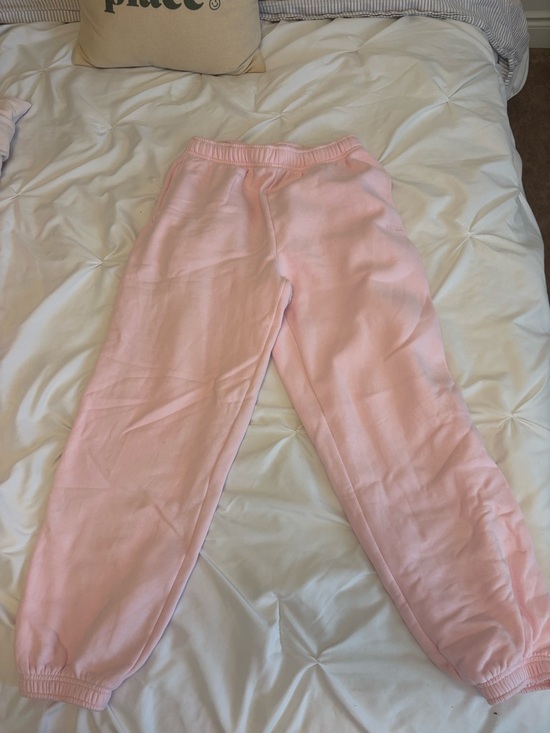 Aritzia Light Pink Cozy Jogger Sweatpants - Picture 2 of 5